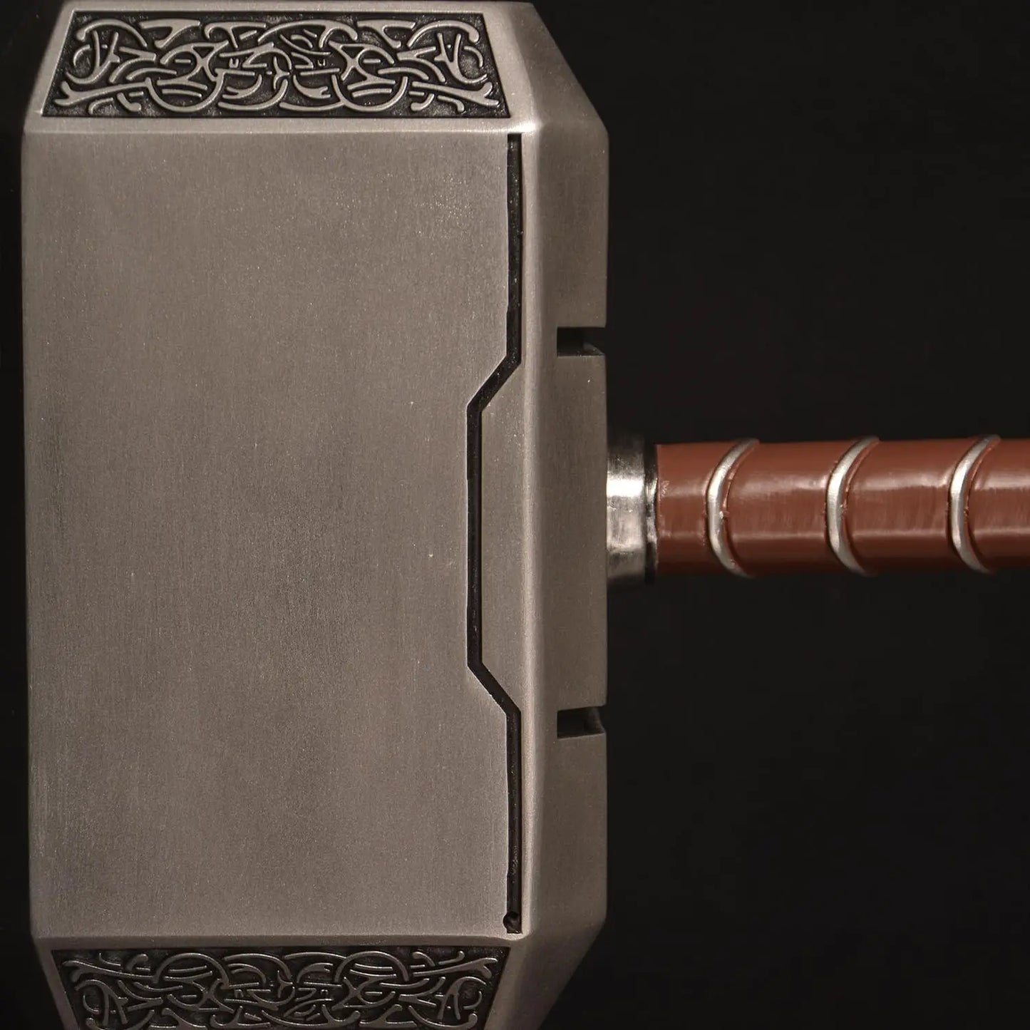YTYIN Thor Hammer With Base Prop For Cosplay Battle Movie
