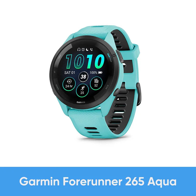 Garmin Forerunner 265 GPS Smartwatch With AMOLED Display