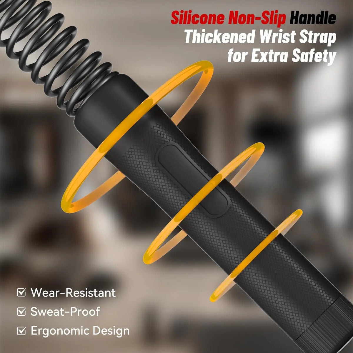 Portable Weighted Cordless Battle Ropes For Home Gym Fitness