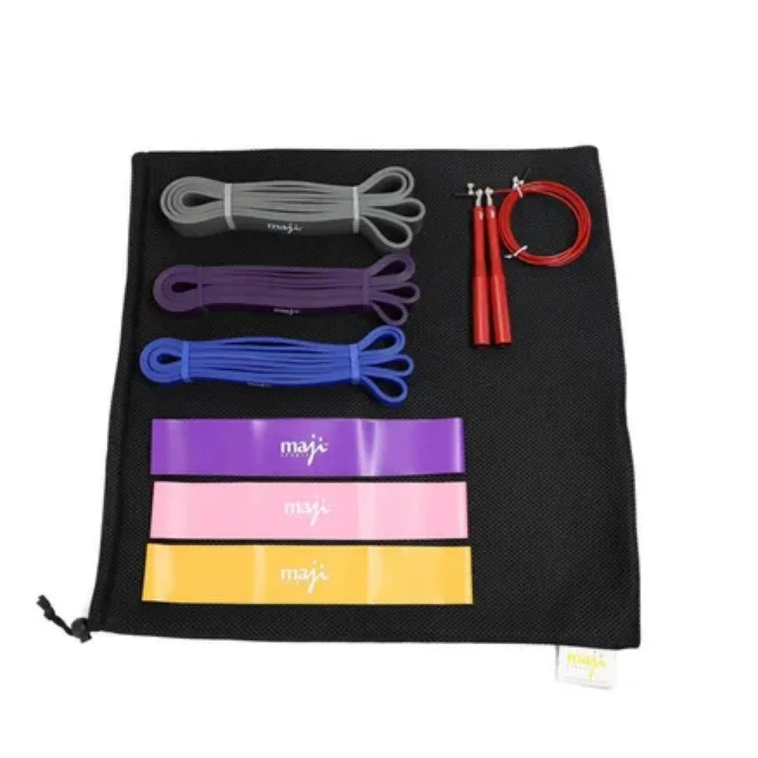 Elastic Resistance Bands For Yoga Pilates Hip And Home Workouts