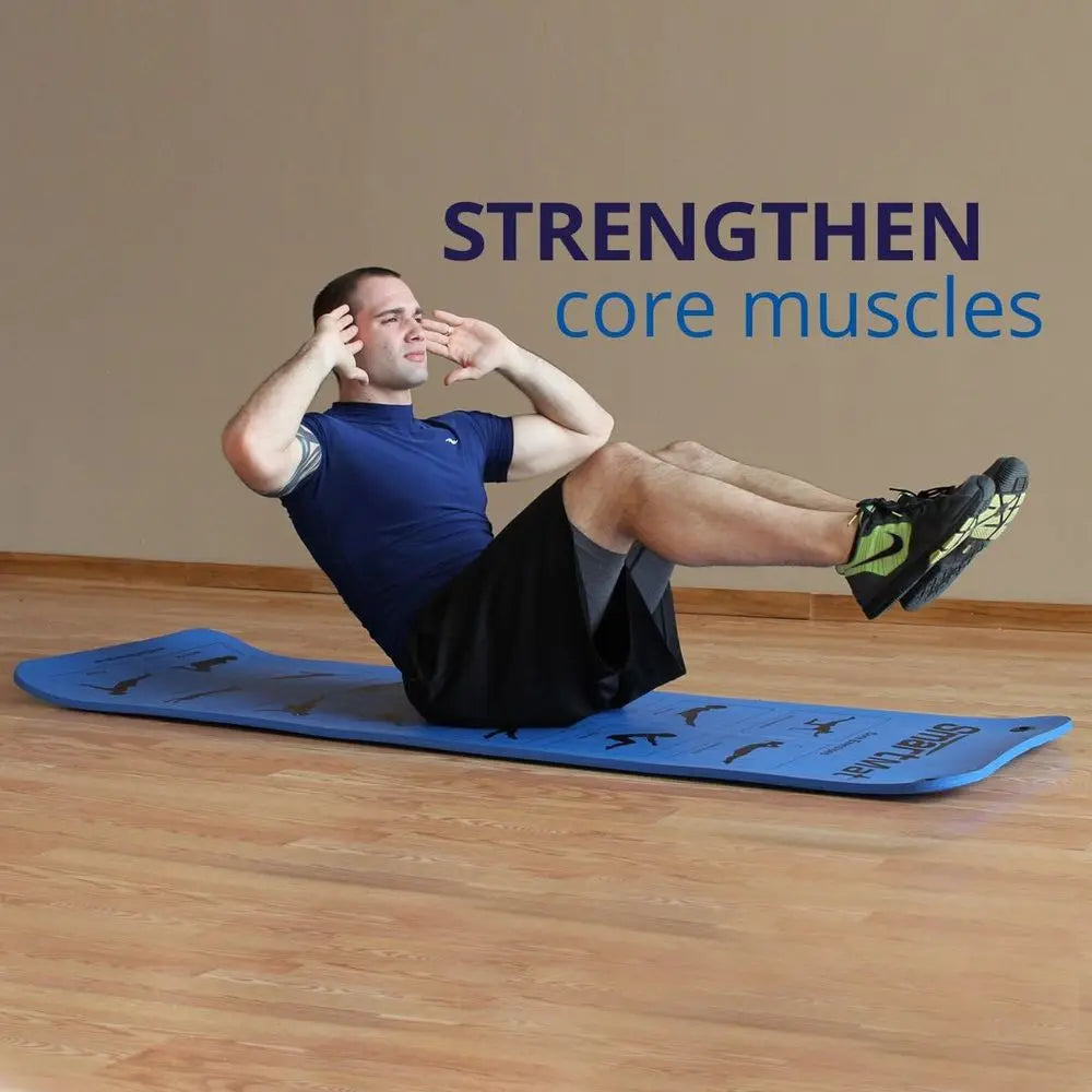 Iron Company Self Guided Stretching Mat For Yoga And Pilates