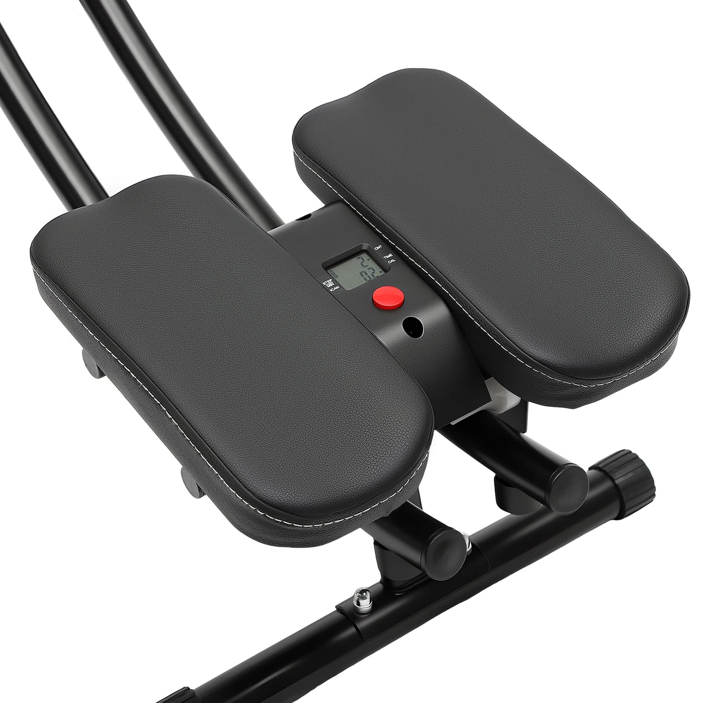 Ab Machine With LED Display, 330lbs Capacity, Foldable Home Gym