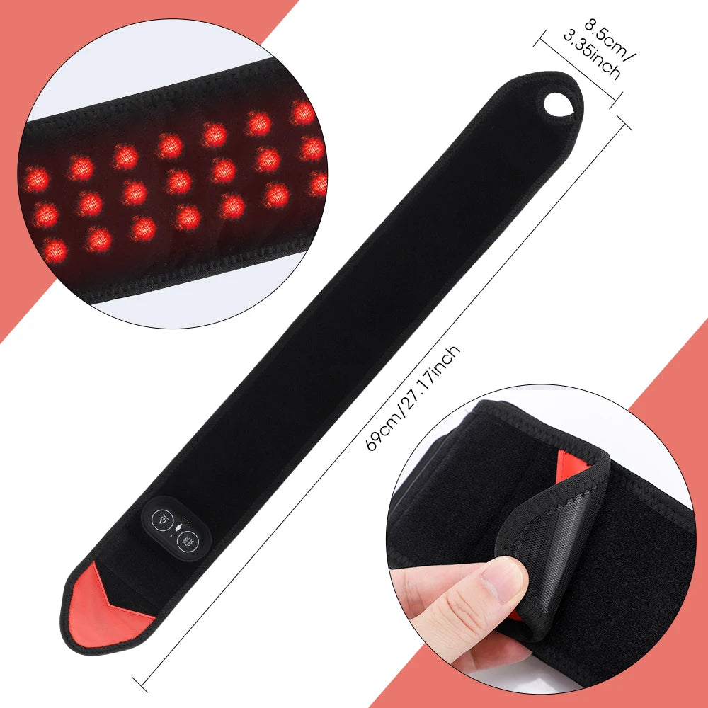 Hailicare Light Therapy Massage Wrap For Hands Wrists Knees Cordless