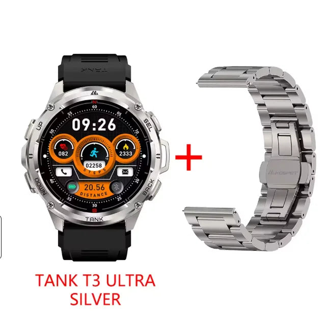 KOSPET TANK T3 Ultra GPS Rugged Fitness Smartwatch For Men