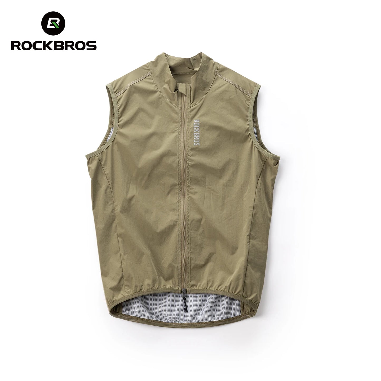 ROCKBROS Summer Cycling Vest Lightweight Breathable Sleeveless Jacket