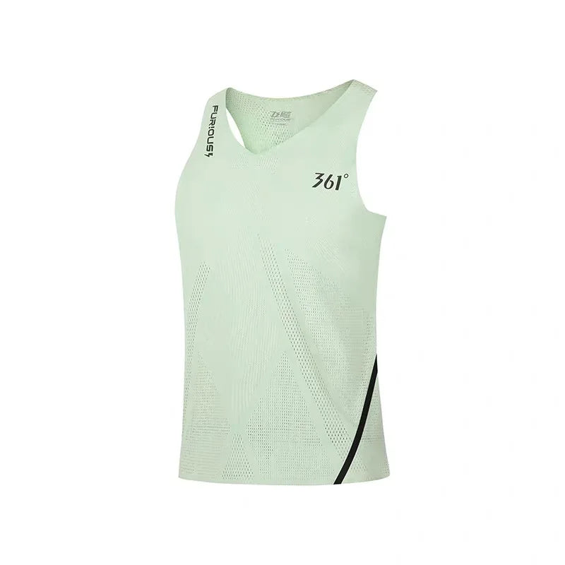 361 Furious Mens Sports Vest Slim Fit Fast Dry Breathable