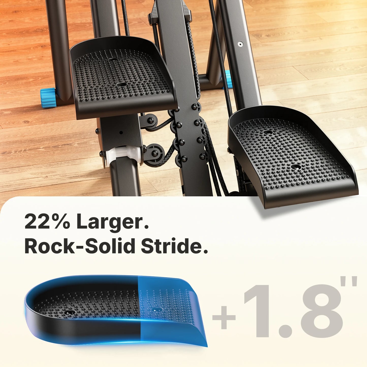 MERACH Foldable Stair Stepper Machine For Home Cardio Workout
