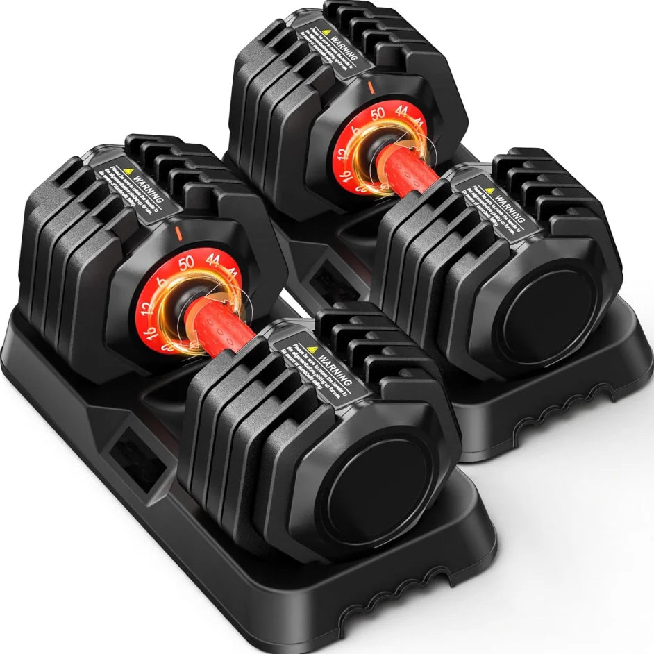Adjustable Dumbbell With Secure Lock For Full Body Strength Training