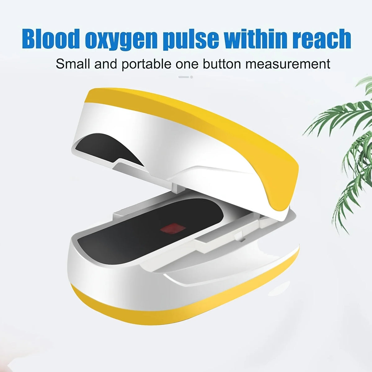 Jitesy Fingertip Pulse Oximeter SpO2 Blood Oxygen Saturation Monitor
