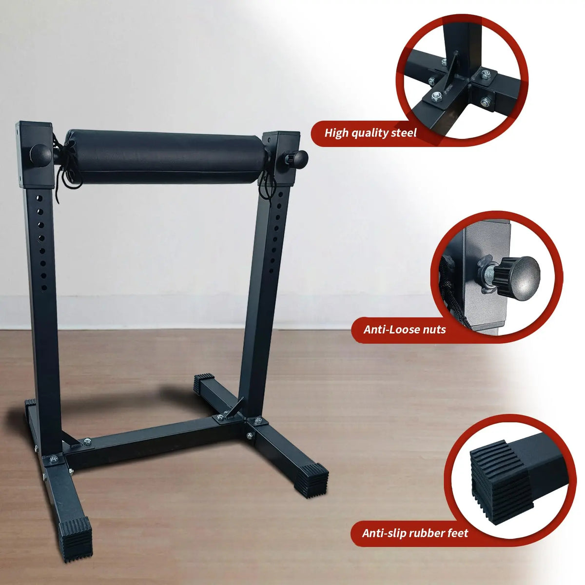 Bulgarian Split Squat Stand With Adjustable Height Support