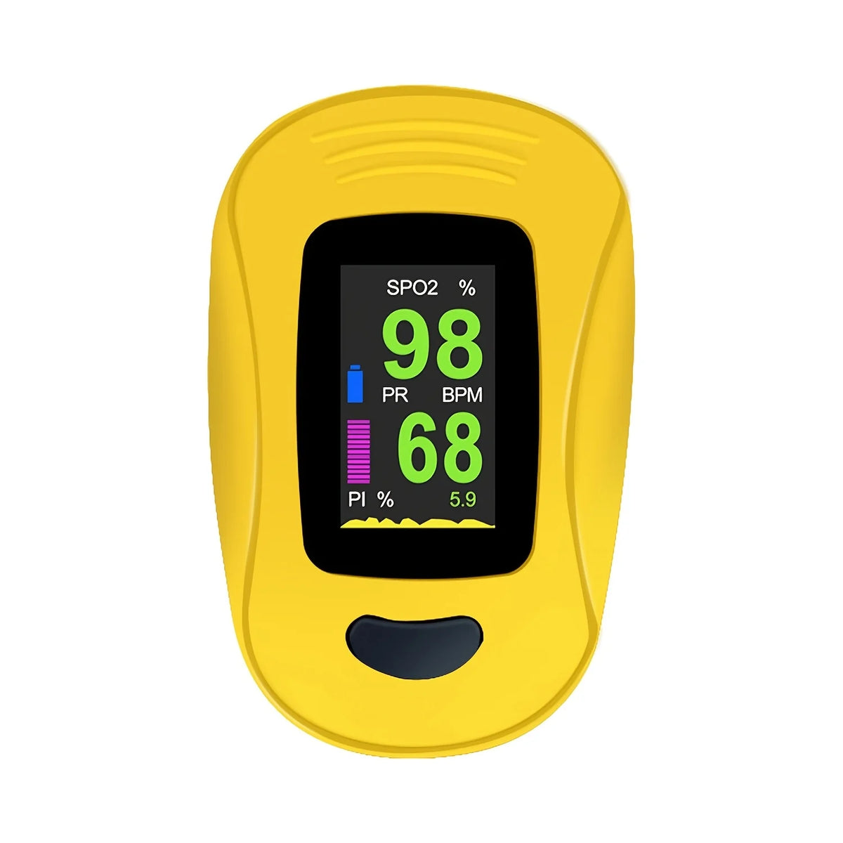 Jitesy Fingertip Pulse Oximeter SpO2 Blood Oxygen Saturation Monitor