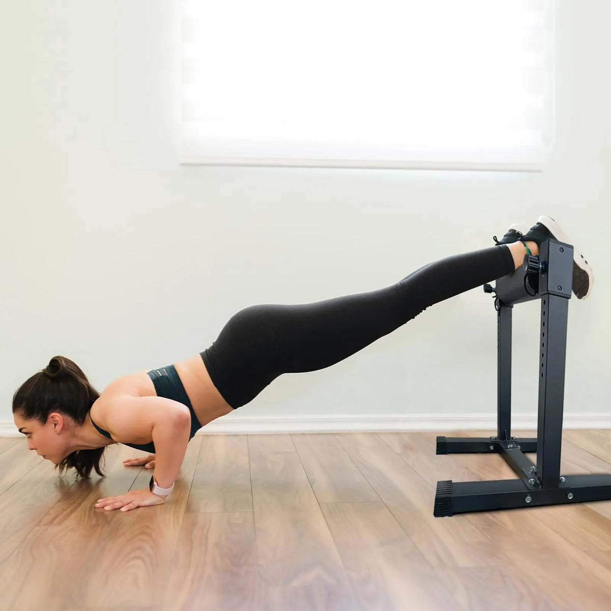 Bulgarian Split Squat Stand With Adjustable Height Support