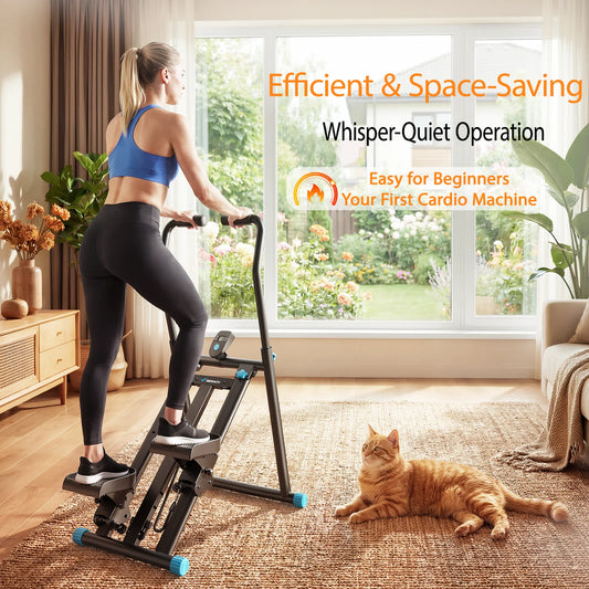 MERACH Foldable Stair Stepper Machine For Home Cardio Workout