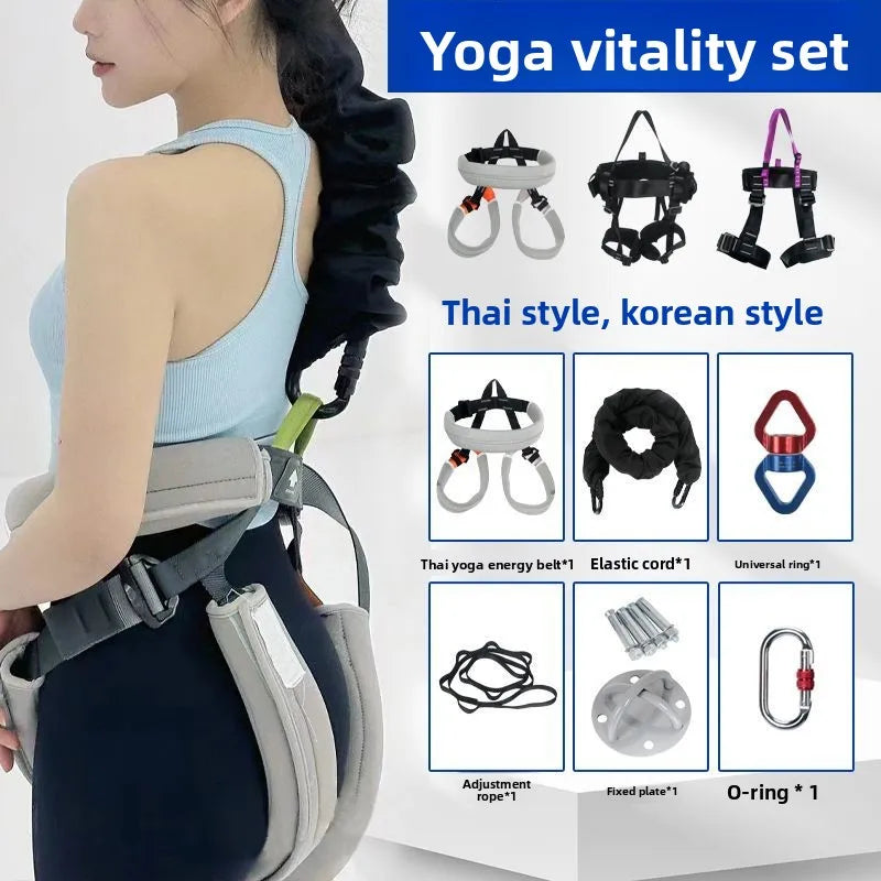 Bilibili Aerial Yoga Suspension Belt For Home Fitness Training