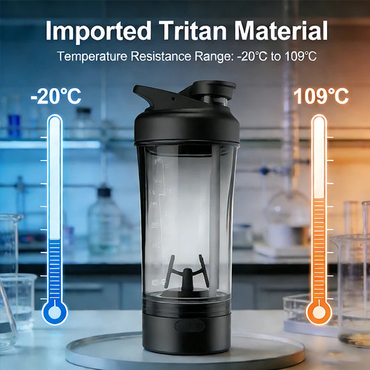 Electric Shaker Bottle Portable Automatic Protein Mixer Cup Type C Rechargeable