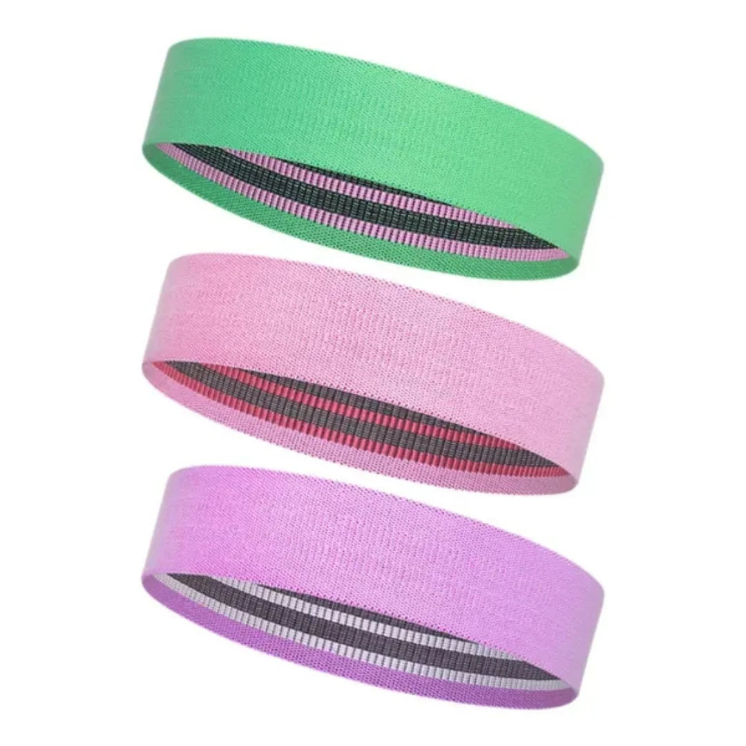 Elastic Resistance Bands For Yoga Pilates Hip And Home Workouts