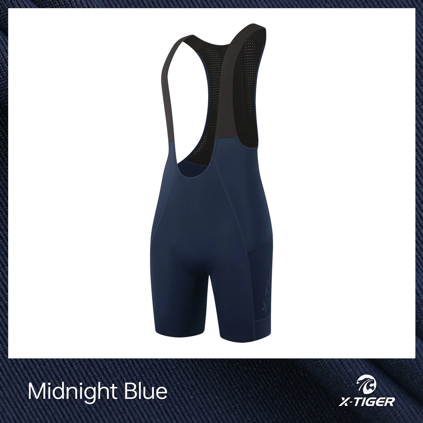 X-TIGER Men's Cycling Bib Shorts Pro 200 Density Cushioned