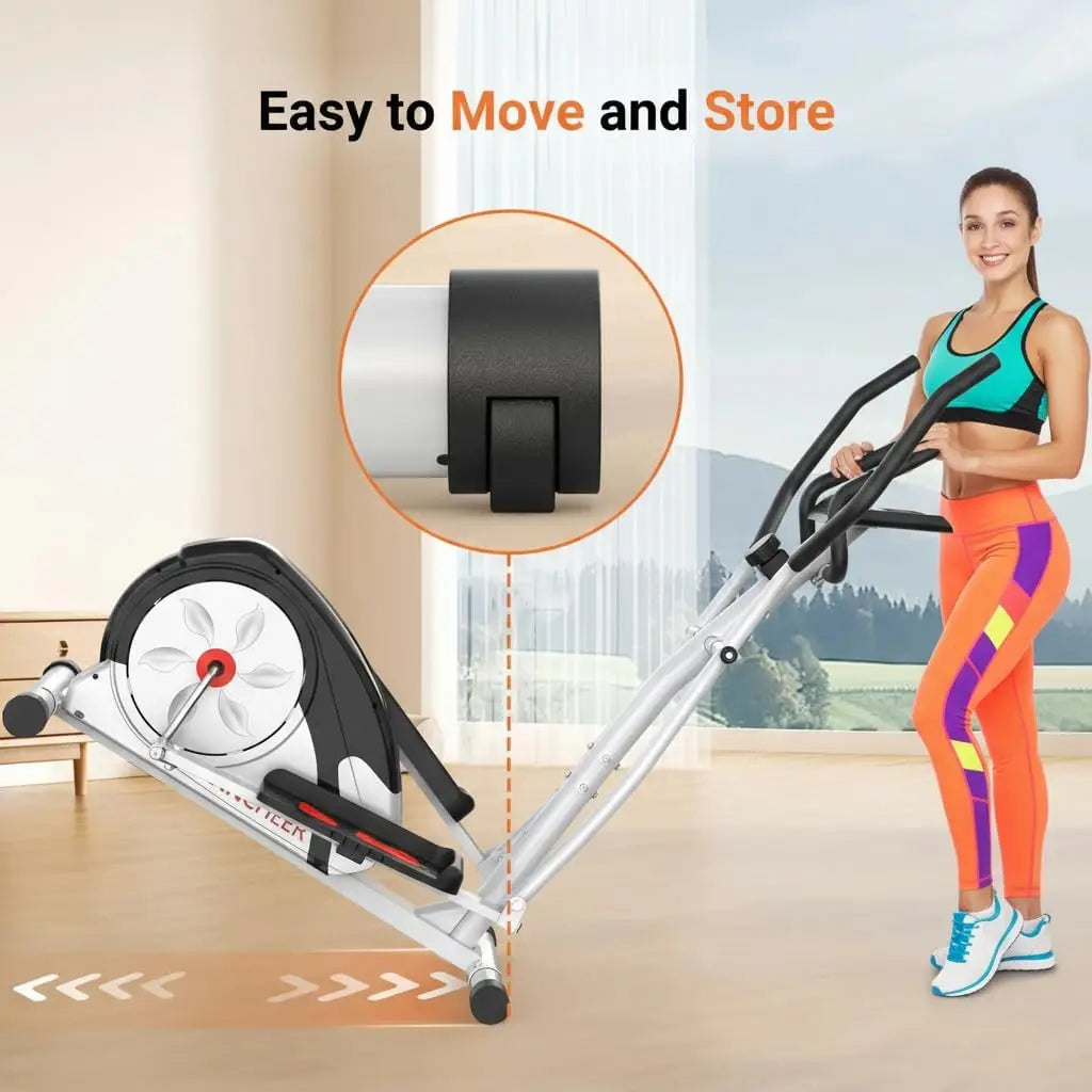 YTYIN Elliptical Exercise Machine For Home Gym, 500 Lb Capacity