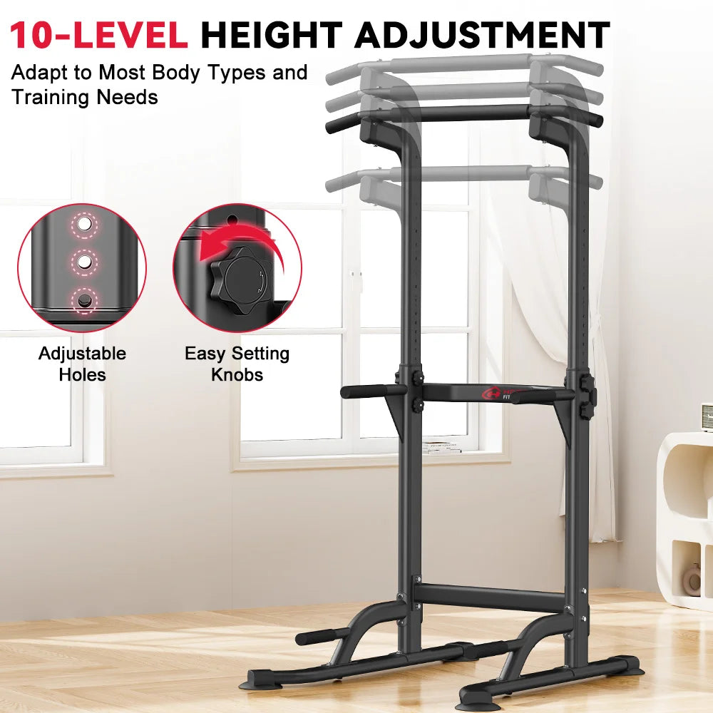 Botifly Power Tower Pull Up Dip Station for Home Gym