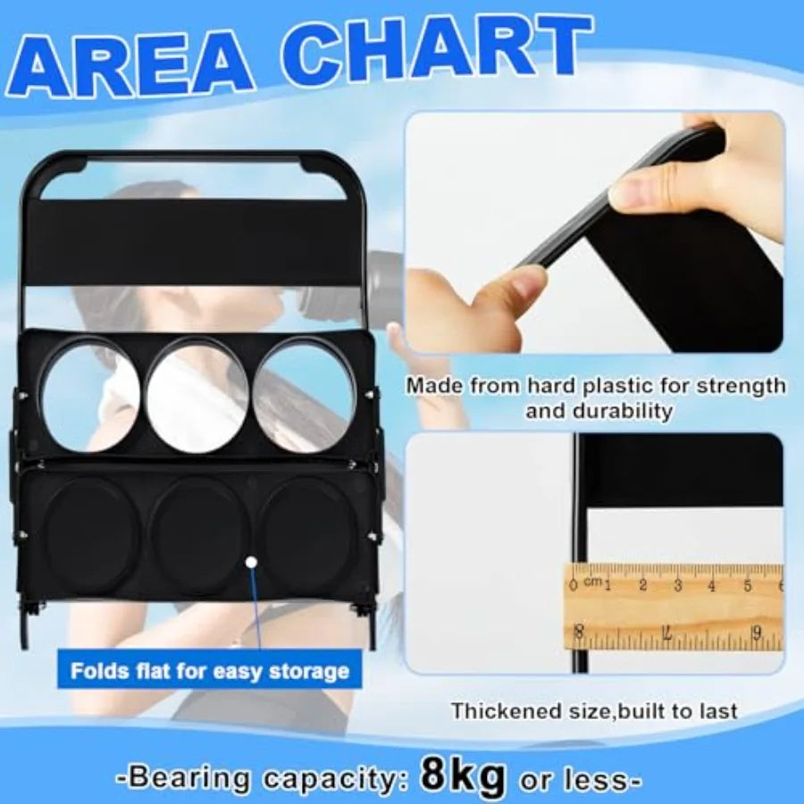 Water Bottle Carrier With Strap And Lid For Sports Use