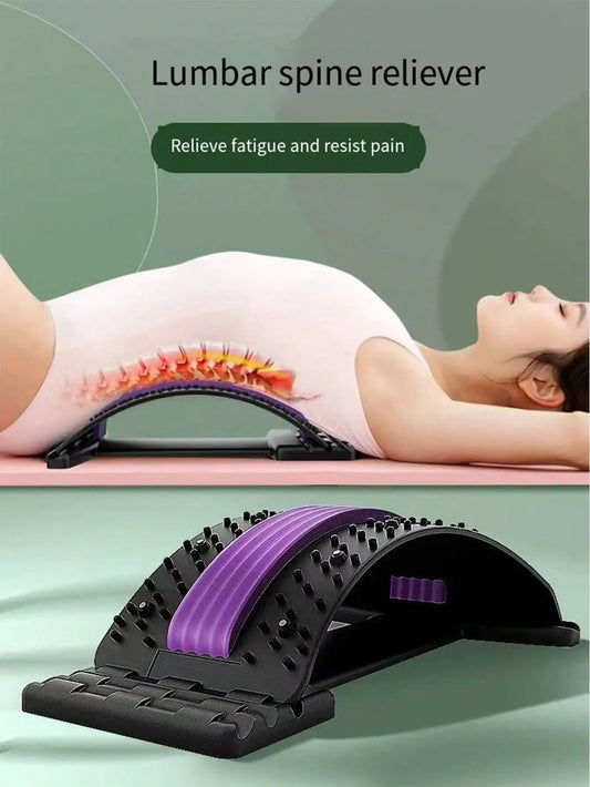 Lumbar Spine Relaxation Stretcher Massager For Neck And Back Support