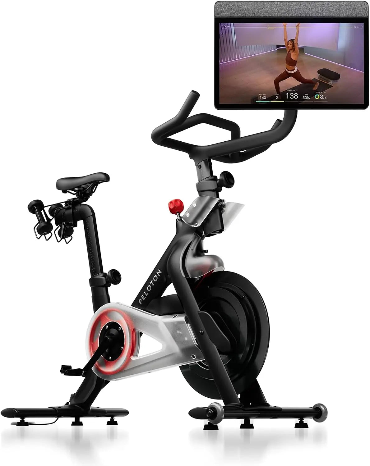 Peloton Indoor Stationary Bike For Home Cardio And Strength Workouts