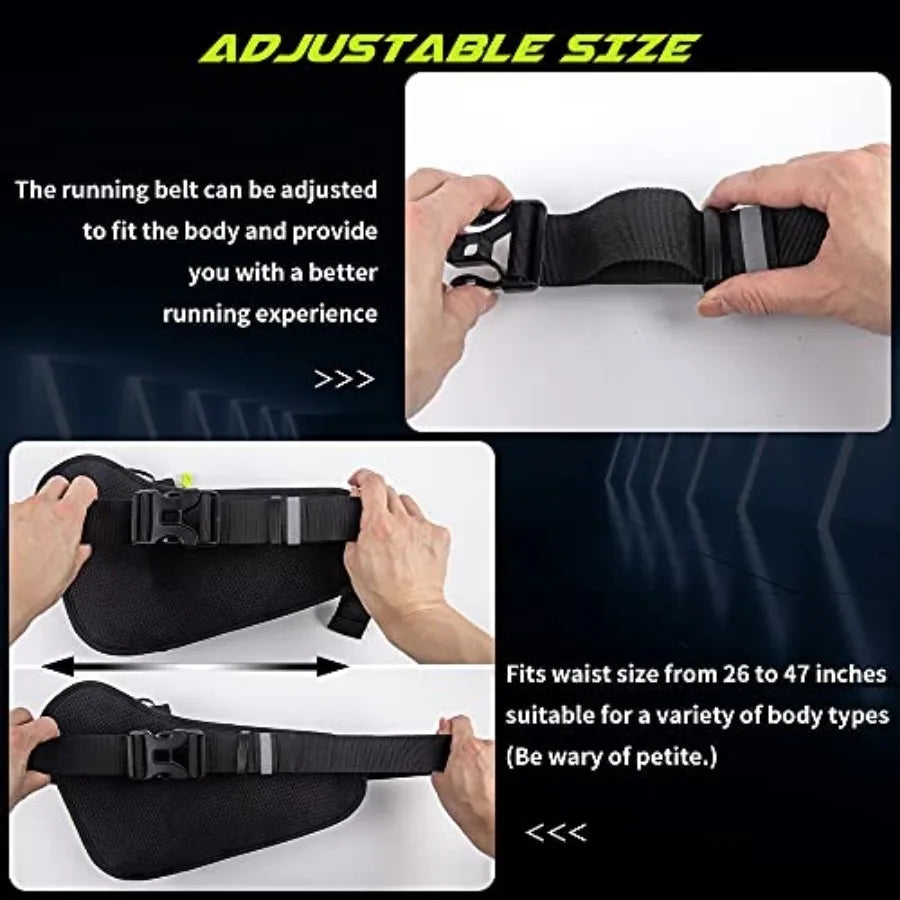 Waterproof Waist Pack Hydration Belt With Water Bottle Holder