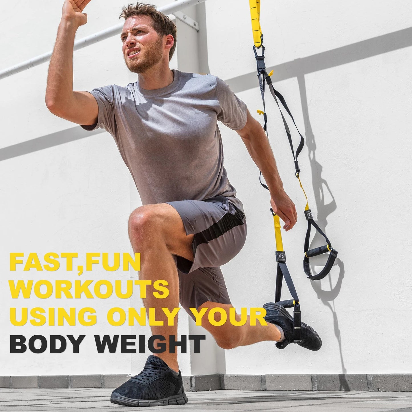 YFAZ Suspension Resistance Training Kit With Door Anchor