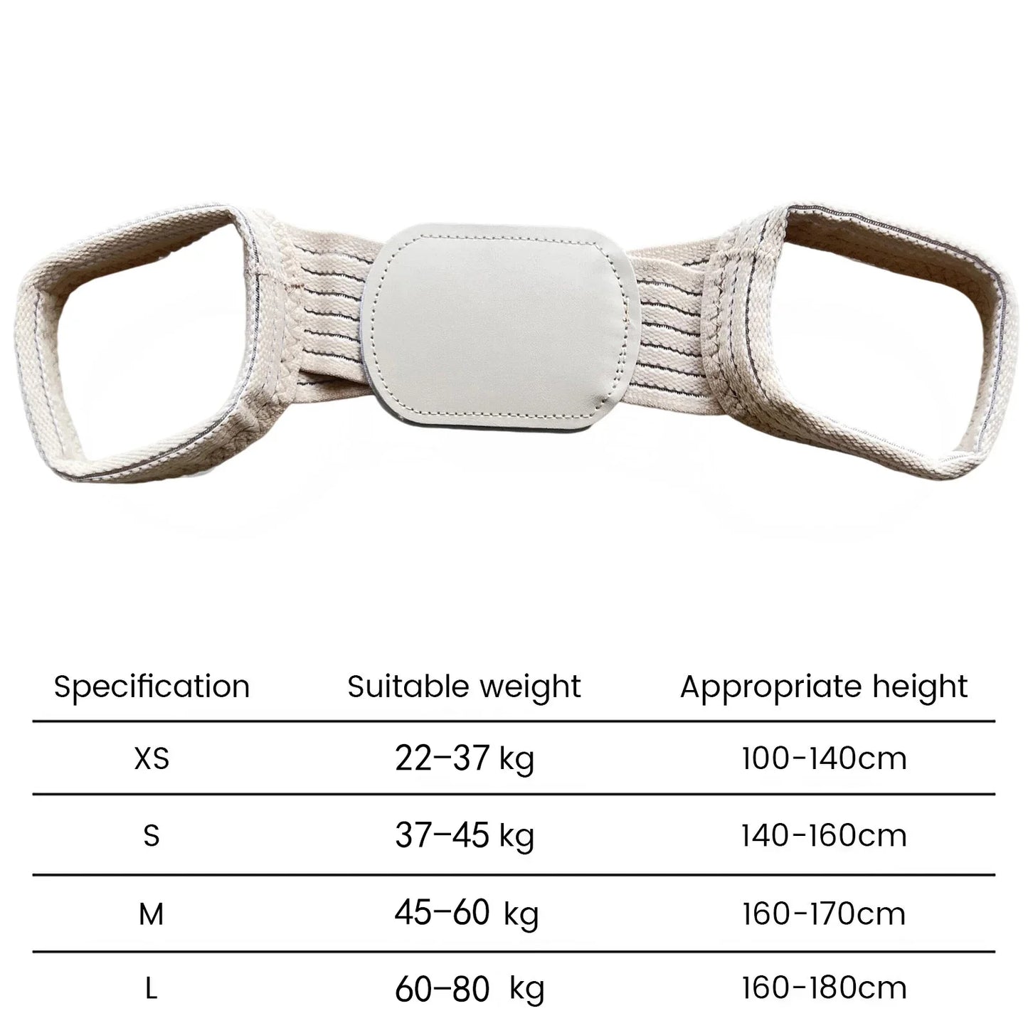 Adult Posture Corrector Back Support Brace For Clavicle Shoulders