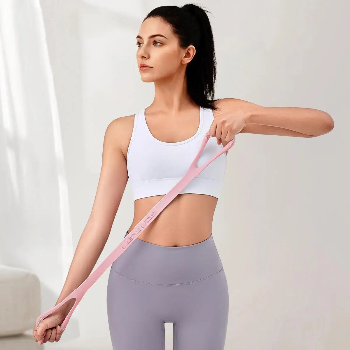 Figure 8 Resistance Band Chest Expander For Arms And Chest