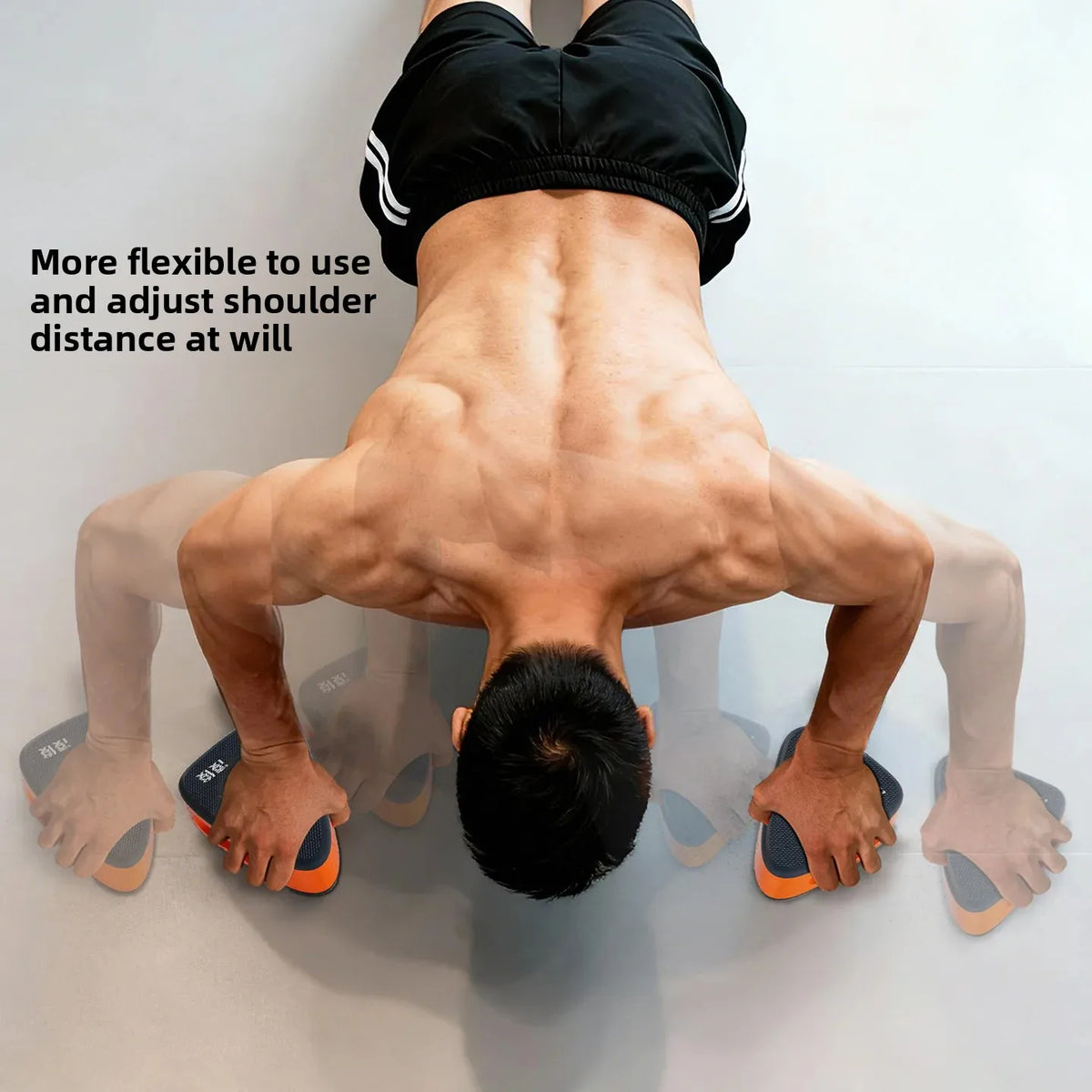Push Up Hand Pad, Sliding Disc, Crawling Hand Pad, Suitable for Palm Grip, Lightweight, Flexible, Not Uncomfortable with Hand To
