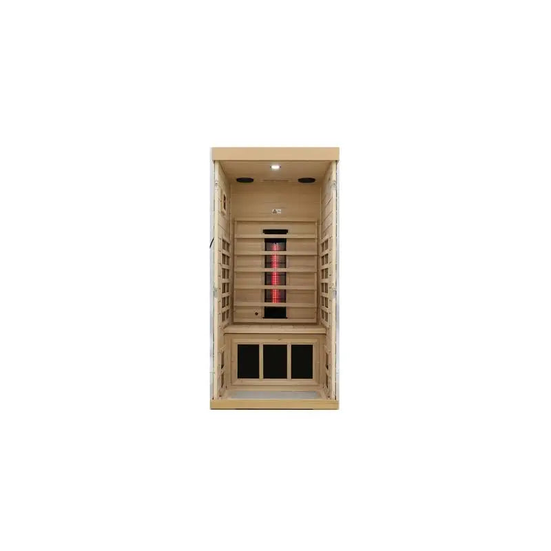 Compact Hemlock Sauna For Relaxation And Wellness At Home