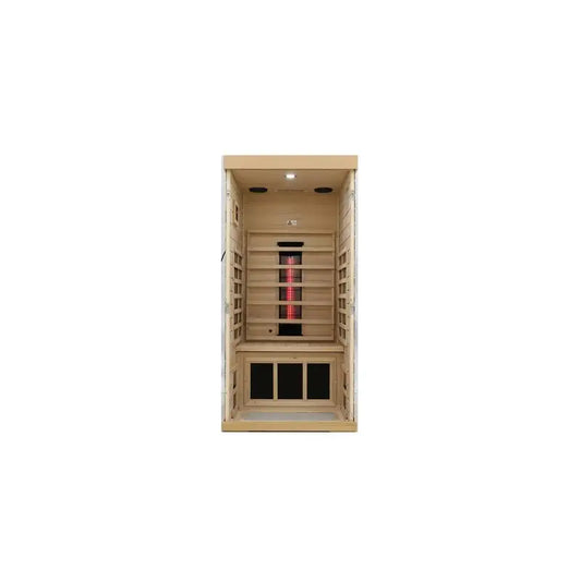 Compact Hemlock Sauna For Relaxation And Wellness At Home