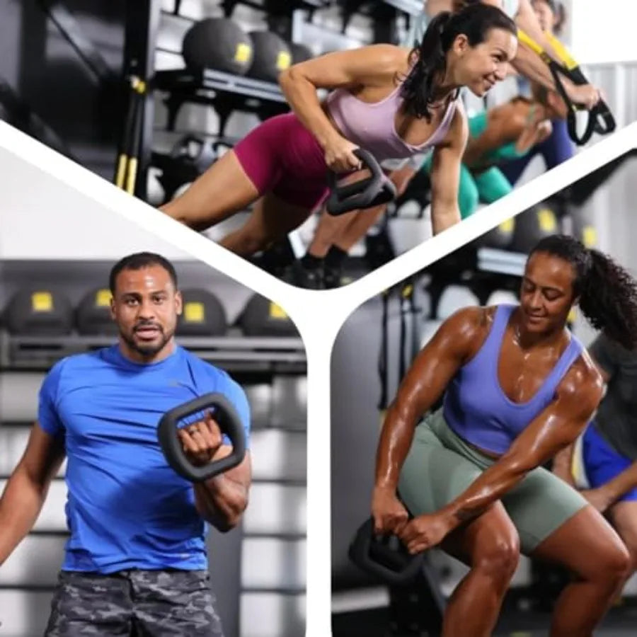 TRX Neo Series Adjustable Kettlebell Dumbbell Push Up Bar Set