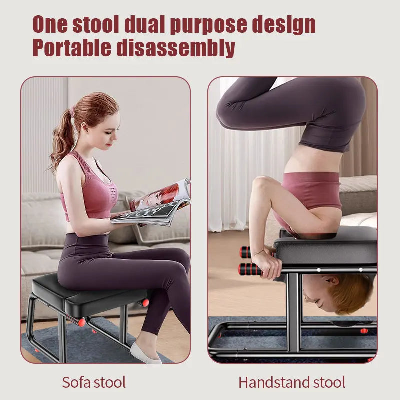 KBQ Inverted Stool Multi Functional Yoga Chair For Balance Training