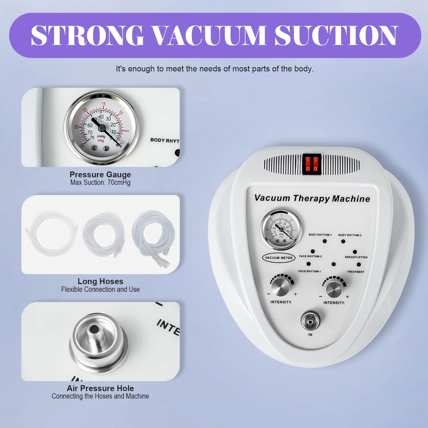 Professional Cupping Massage Machine With Strong Suction For Spa