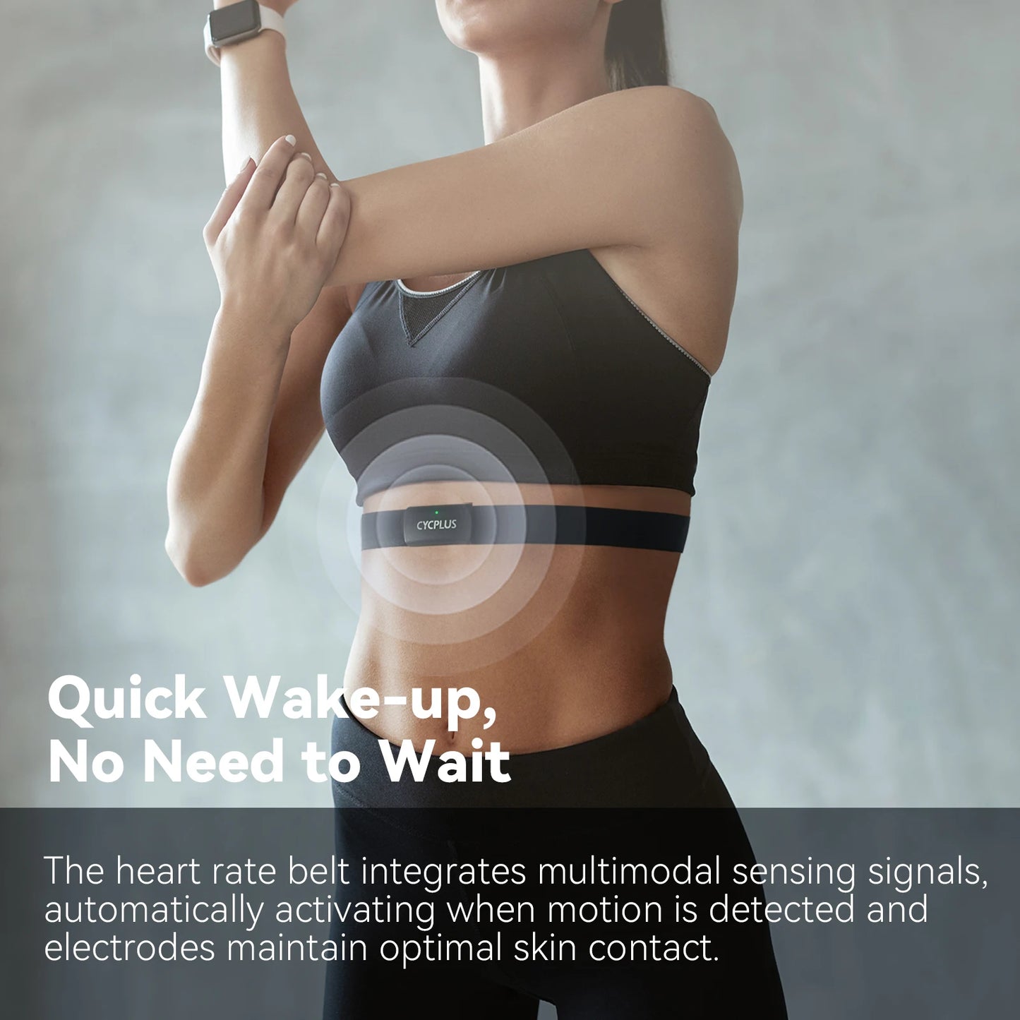 CYCPLUS H2 Heart Rate Monitor Chest Strap BLE ANT Waterproof