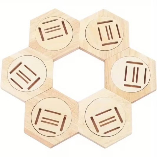 Hexagonal Medal Wall Mounted Display Rack For Home Decoration