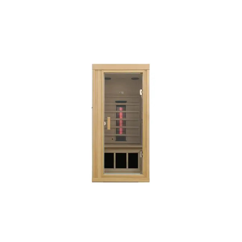 Compact Hemlock Sauna For Relaxation And Wellness At Home