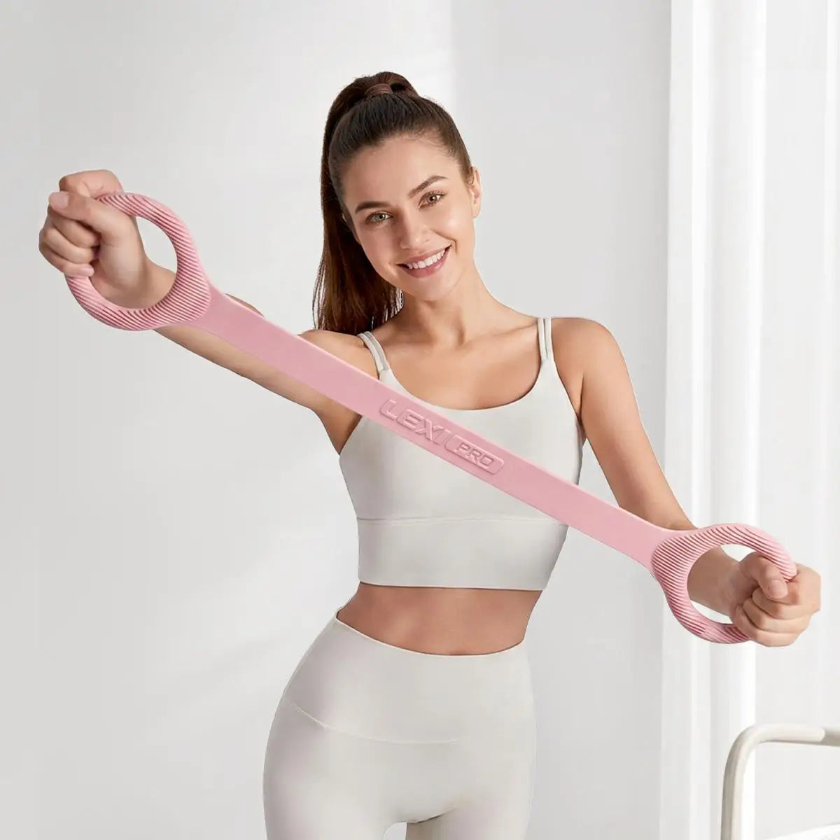 Figure 8 Resistance Band Chest Expander For Arms And Chest