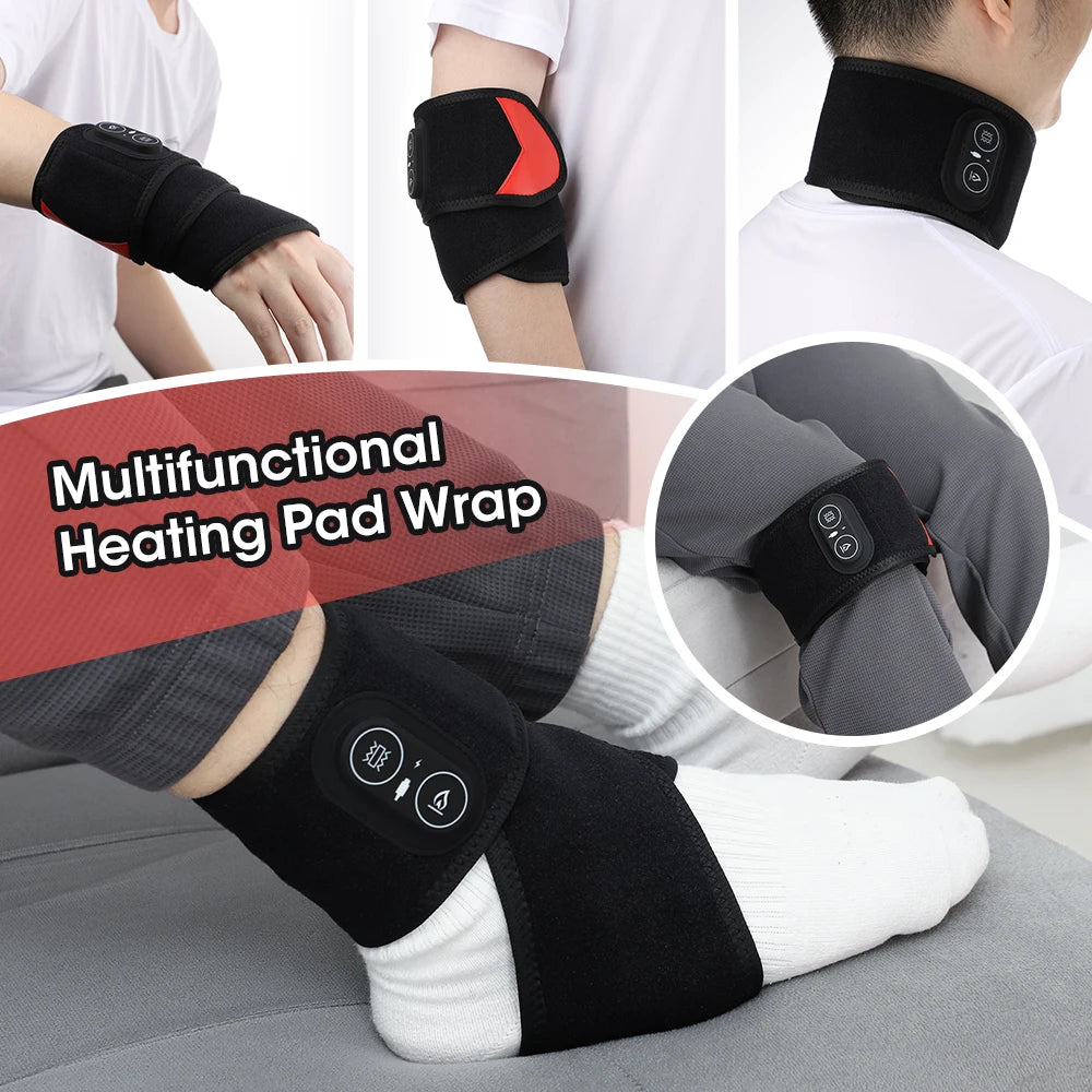 Hailicare Light Therapy Massage Wrap For Hands Wrists Knees Cordless