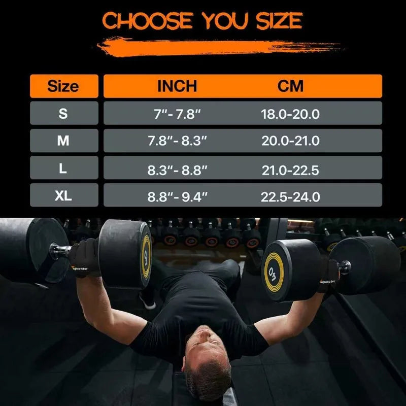 Original Leather Half Finger Gym Gloves Silicone Air Cushion Weightlifting Workout Gloves for Men Women Anti-Slip Breathable Out