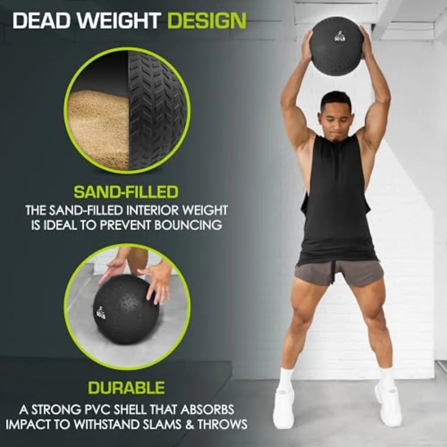 Slam Medicine Balls for Strength Conditioning and Core Workouts