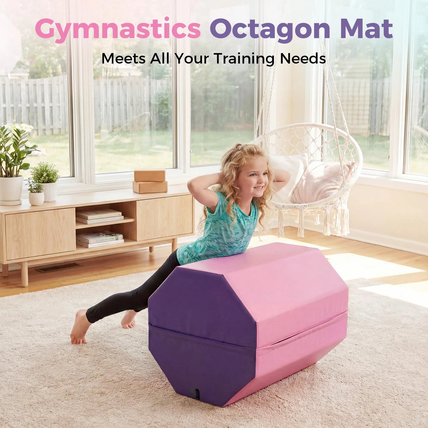 Skill Shape Backbend Somersault Trainer Mat for Home Gymnastics Training
