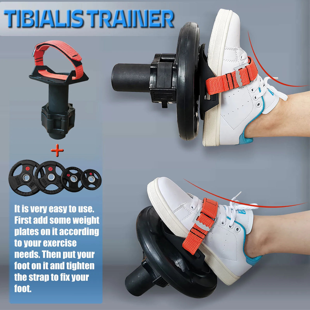 MARSAFIT Tib Bar Leg Strength Trainer For Calf And Tibialis