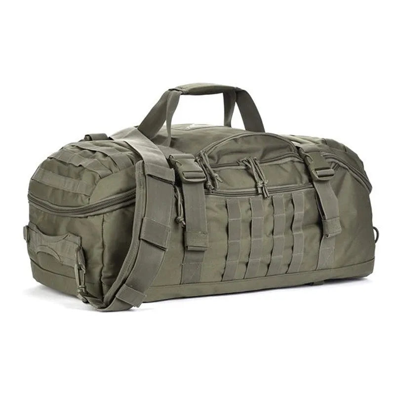 LQARMY 3 Way Duffle Bag With Backpack Crossbody Shoulder