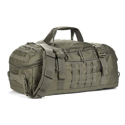 LQARMY 3 Way Duffle Bag With Backpack Crossbody Shoulder