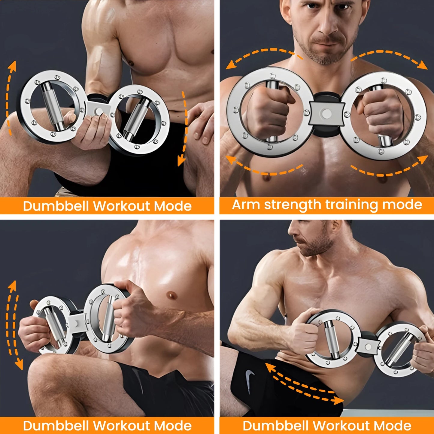 Rotator Machine Forearm Exerciser Grip Strength Trainer