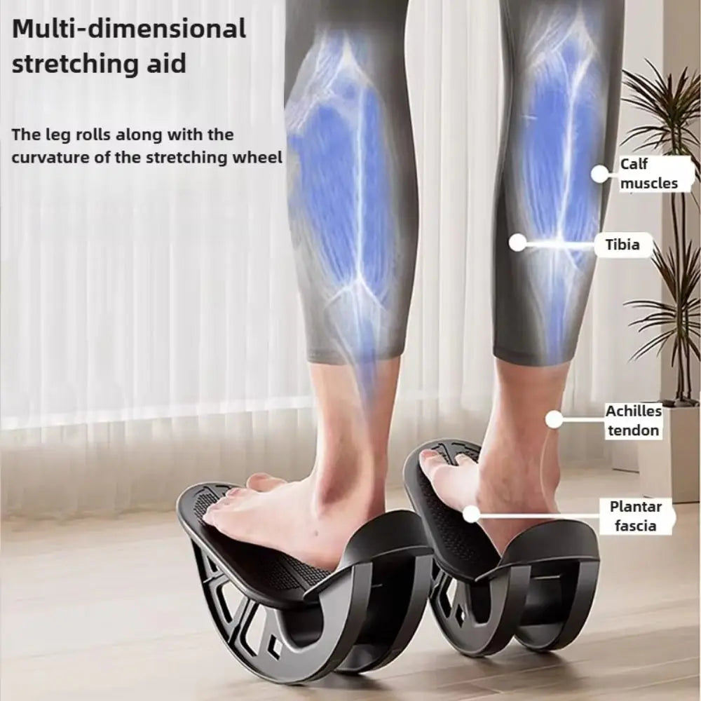 Portable Calf Stretching Wheel For Ankle Flexibility And Recovery