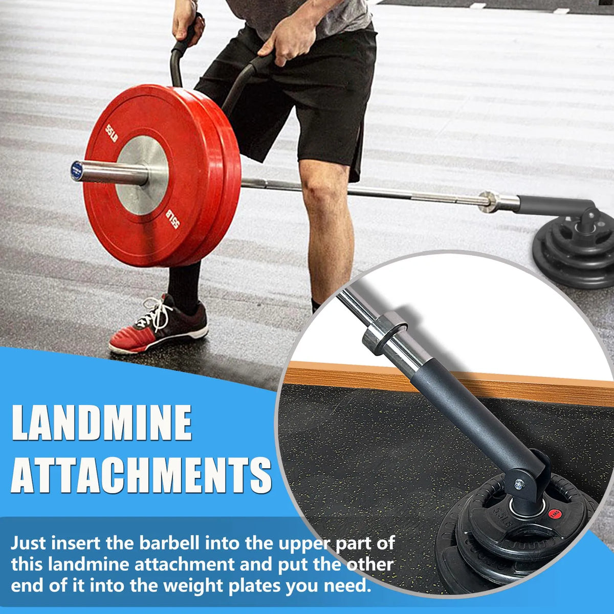 MARSAFIT T Bar Row Landmine Attachment for Strength Training